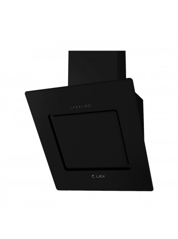Наклонная кухонная вытяжка LEX LEILA 600 BLACK